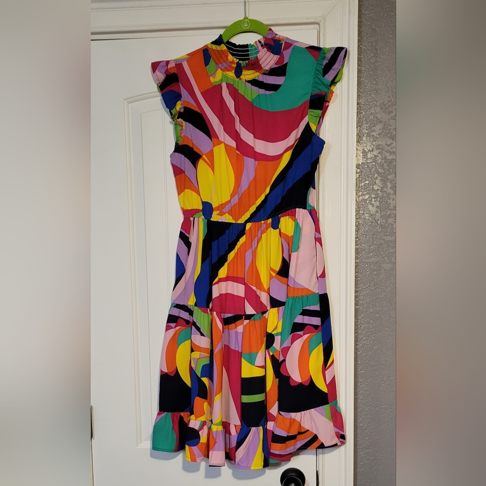Colorful Dress with pockets